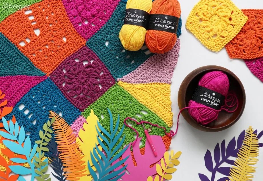 Scheepjes Chunky Monkey — гипоаллергенная пряжа – CamelliaYarns