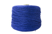 100% Linen Yarn on Cone, Bright Blue 0.94 | Knitting yarn shop / dzijas veikals