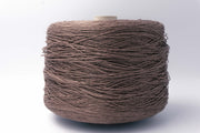 100% Linen Yarn on Cone, Chocolate Color 1.05 | Knitting yarn shop / dzijas veikals