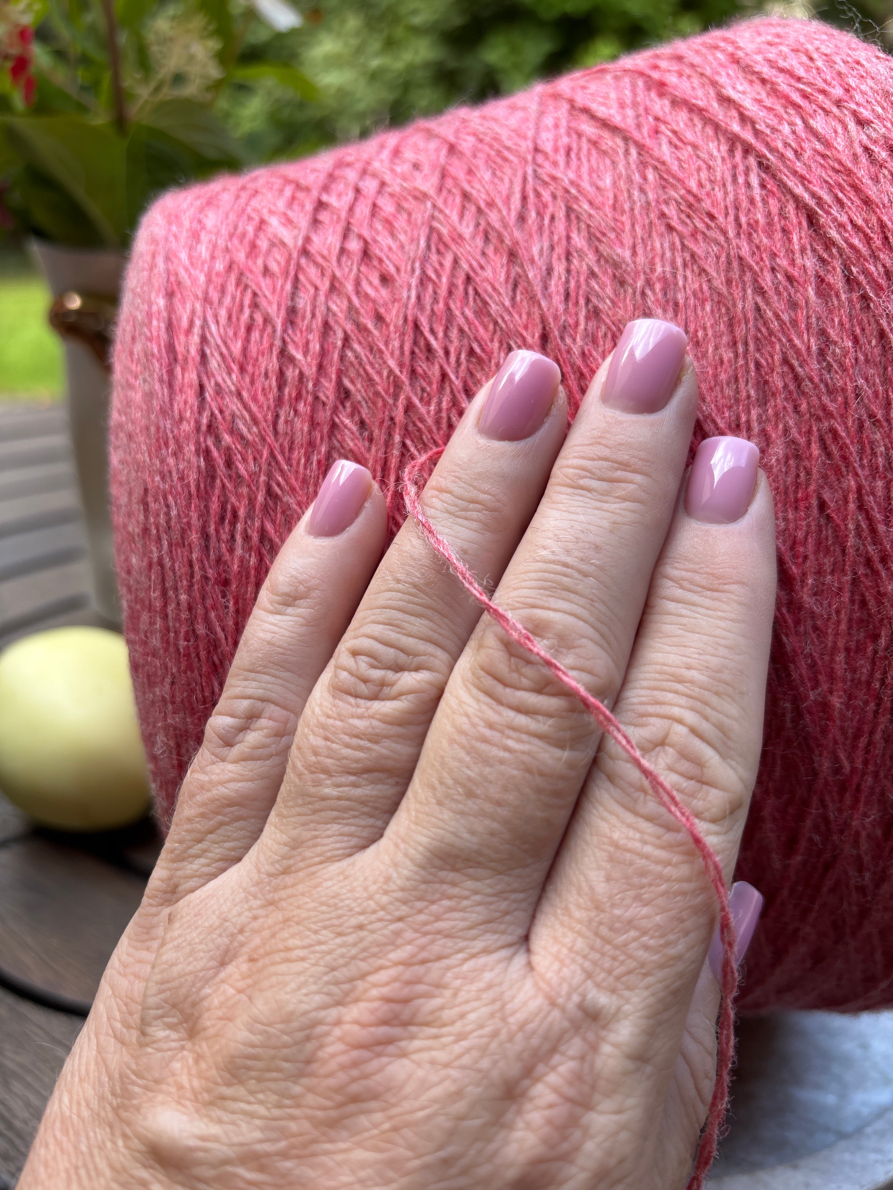 100% Wool Yarn on Cone, 1.4 kg