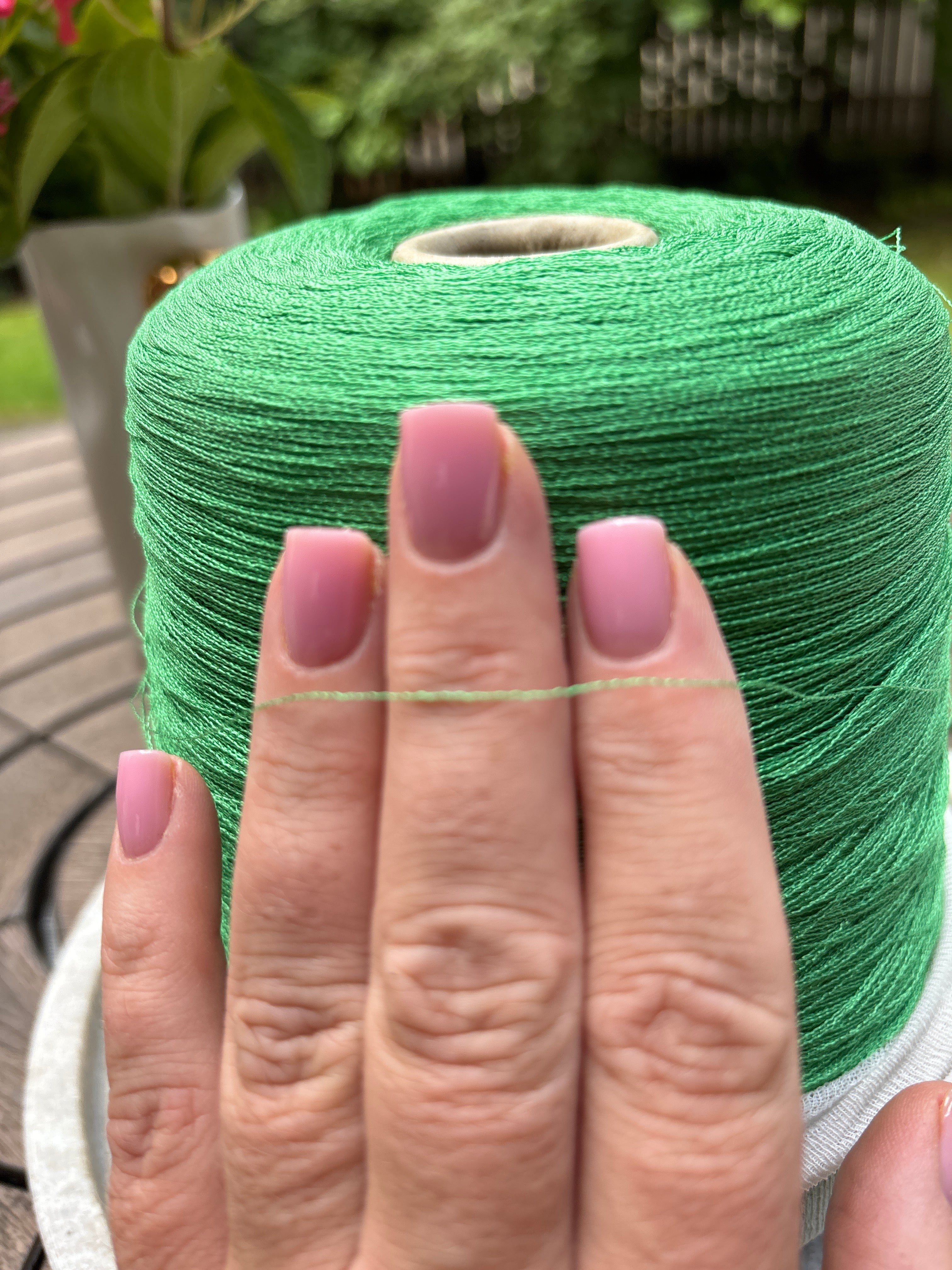 100% Viscose Yarn on Cone, 1 kg