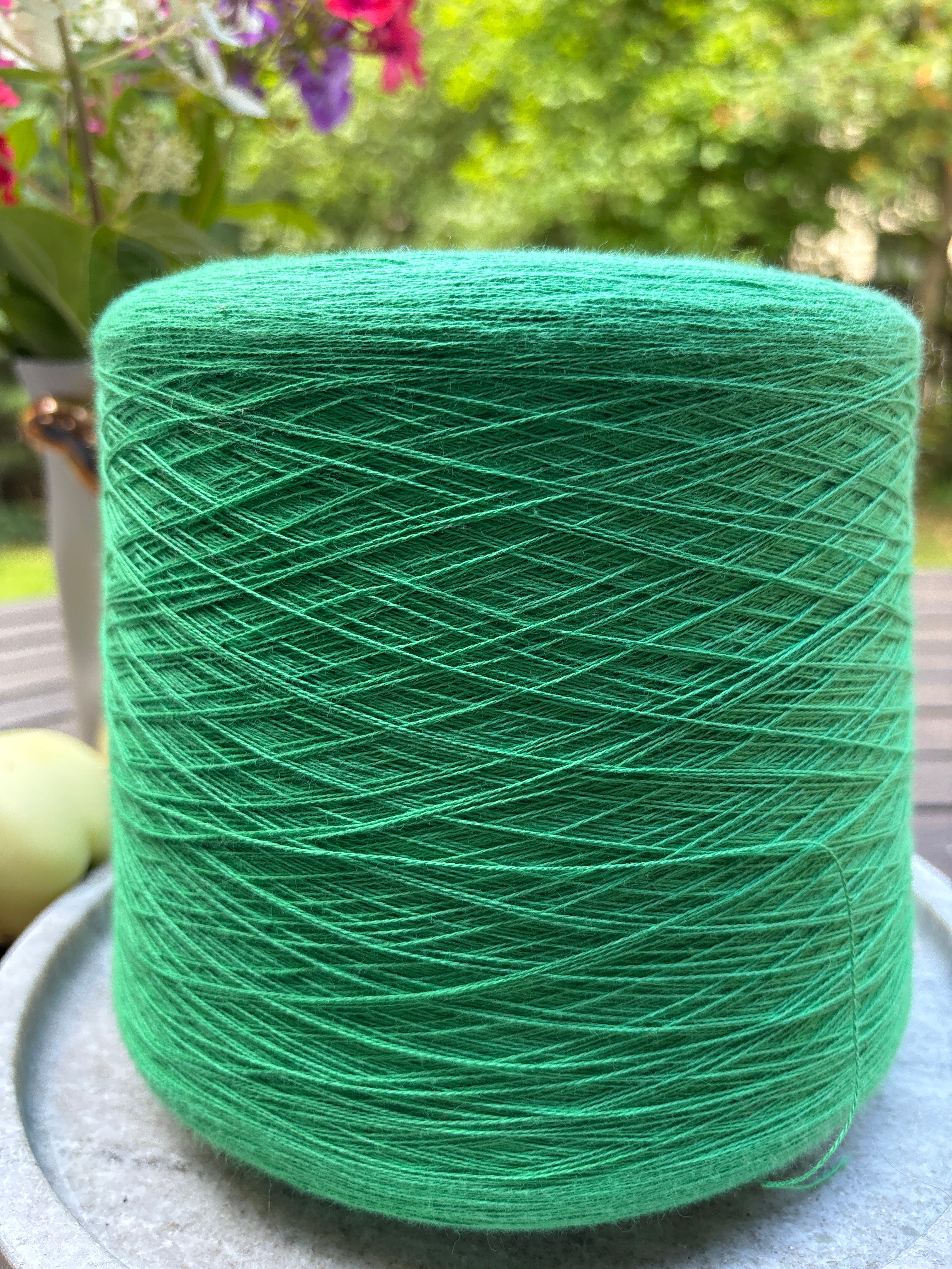 100% Cotton Yarn in Cone, 1.2 kg