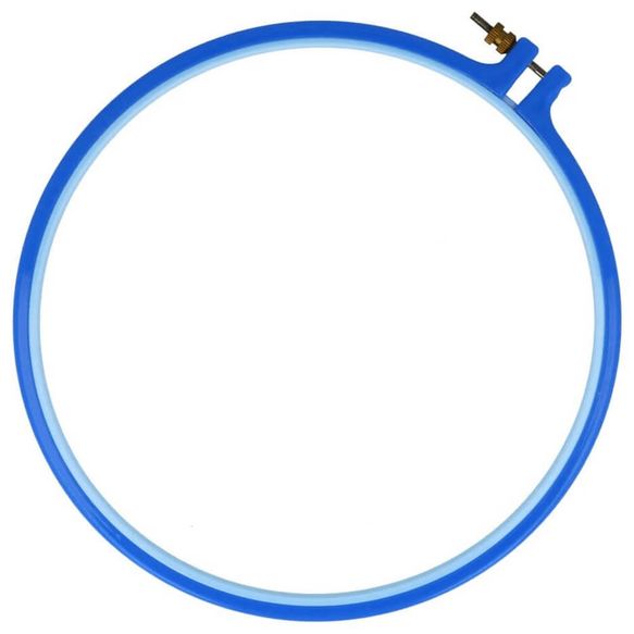 Embroidery hoop plastic round