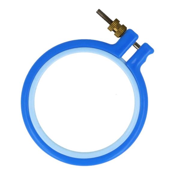Embroidery hoop plastic round