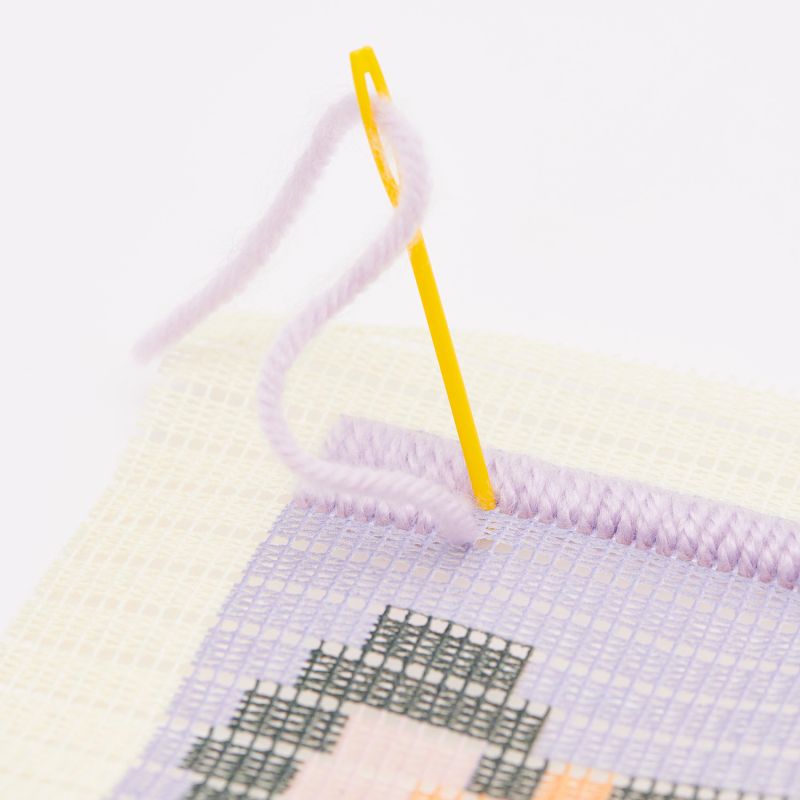 Rico Design Longstitch Embroidery Kit - Tiger