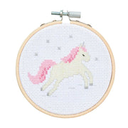 Rico Design Cross Stitch Embroidery Kit - Unicorn