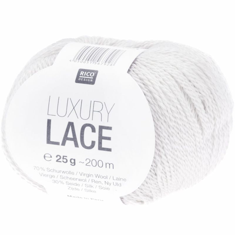 Rico Design Luxury Lace Yarn - Virgin Wool & Silk