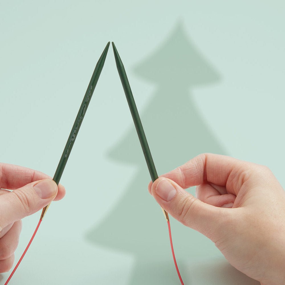 Addi Christmas Lace circular knitting needle 60 | Knitting yarn shop / dzijas veikals