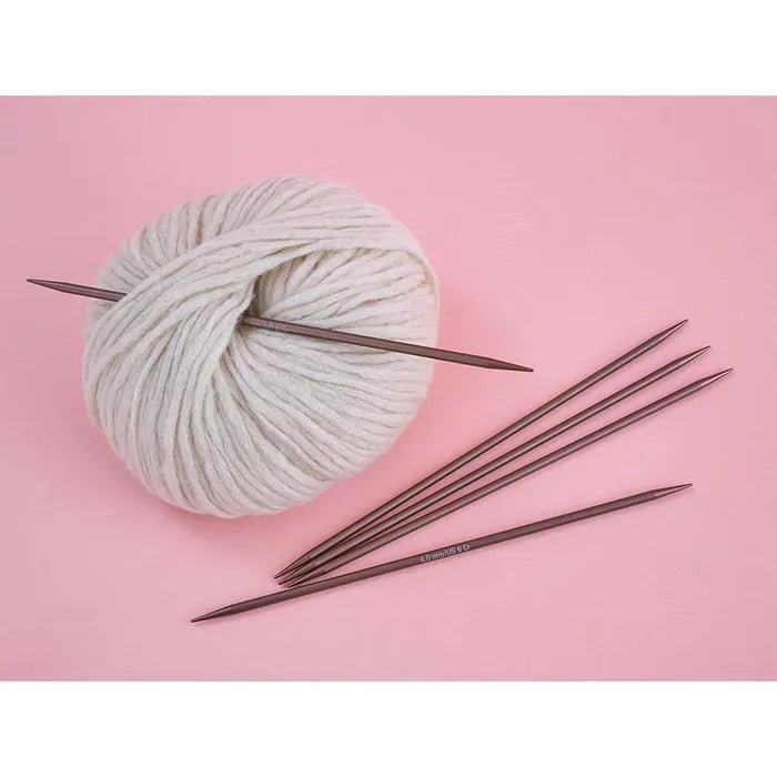 Addi Mystic Lace Double - Pointed Needles – 15cm, 20cm & 23cm – Lightweight Anodized Aluminum DPN Set 15 | Knitting yarn shop / dzijas veikals