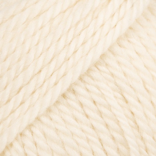 ALASKA UNI COLOUR 02 off white | Knitting yarn shop / dzijas veikals