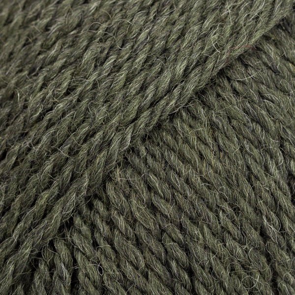 ALASKA UNI COLOUR 51 olive | Knitting yarn shop / dzijas veikals