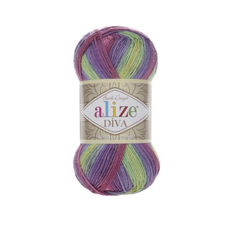 ALIZE Diva Batik 3282 | Knitting yarn shop / dzijas veikals