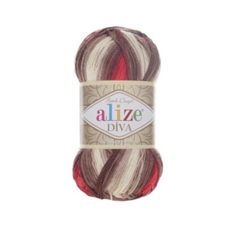 ALIZE Diva Batik 4574 | Knitting yarn shop / dzijas veikals