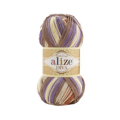 ALIZE Diva Batik 7391 | Knitting yarn shop / dzijas veikals