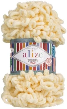 Alize Puffy Fine Loop Yarn 160 stone | Knitting yarn shop / dzijas veikals