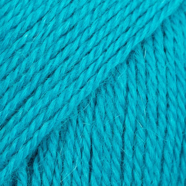 ALPACA UNI COLOUR 2918 dark turquoise | Knitting yarn shop / dzijas veikals
