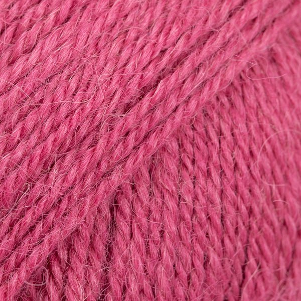 ALPACA UNI COLOUR 3770 raspberry rose | Knitting yarn shop / dzijas veikals