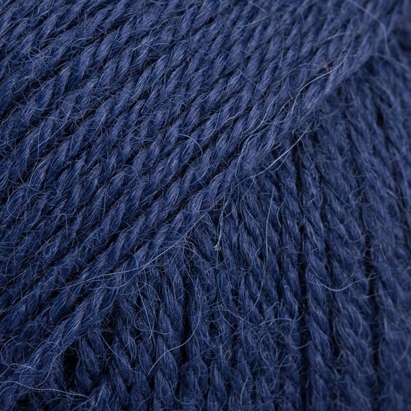 ALPACA UNI COLOUR 5575 navy blue | Knitting yarn shop / dzijas veikals