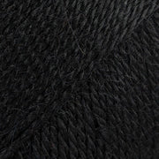 ALPACA UNI COLOUR 8903 black | Knitting yarn shop / dzijas veikals