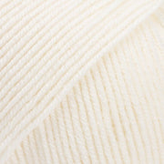 BABY MERINO UNI COLOUR 02 off white | Knitting yarn shop / dzijas veikals