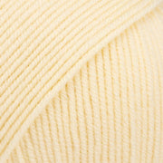 BABY MERINO UNI COLOUR 03 light yellow | Knitting yarn shop / dzijas veikals