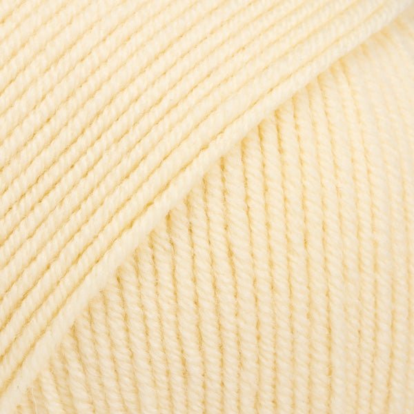 BABY MERINO UNI COLOUR 03 light yellow | Knitting yarn shop / dzijas veikals