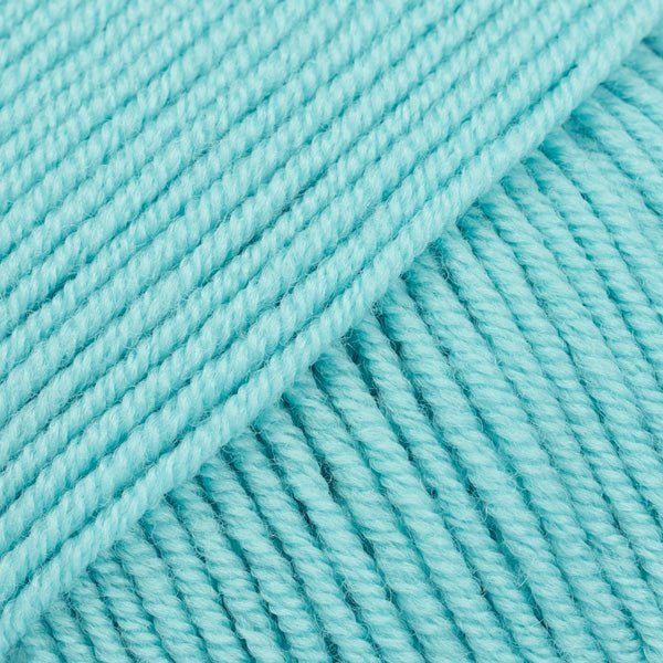 BABY MERINO UNI COLOUR 10 light turquoise | Knitting yarn shop / dzijas veikals