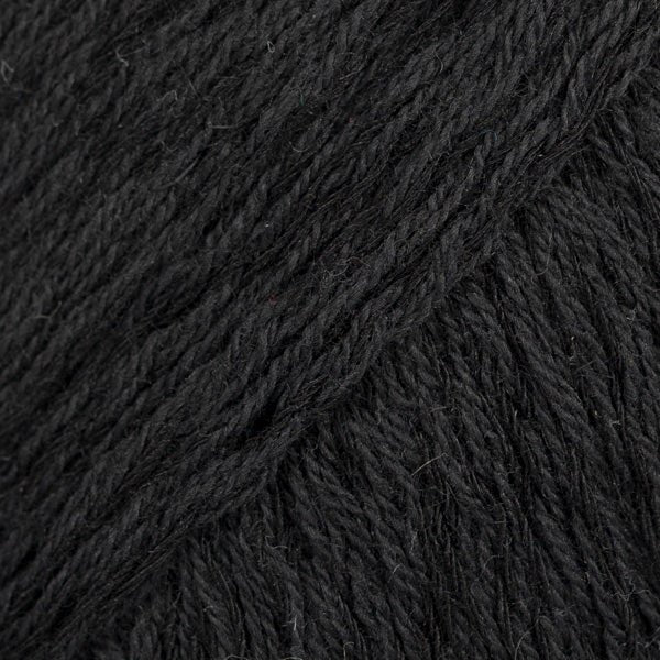 BELLE UNI COLOUR 08 black | Knitting yarn shop / dzijas veikals