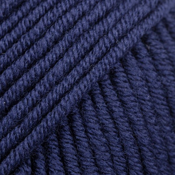 BIG MERINO UNI COLOUR 17 navy blue | Knitting yarn shop / dzijas veikals