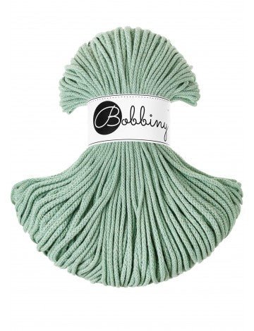 Bobbiny BRAIDED CORDS 3MM Junior Aloe | Knitting yarn shop / dzijas veikals