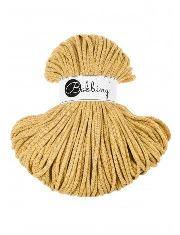 Bobbiny BRAIDED CORDS 5MM Premium Honey | Knitting yarn shop / dzijas veikals