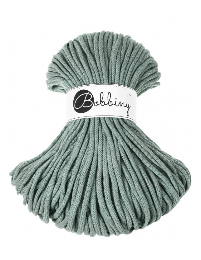 Bobbiny BRAIDED CORDS 5MM Premium Laurel | Knitting yarn shop / dzijas veikals