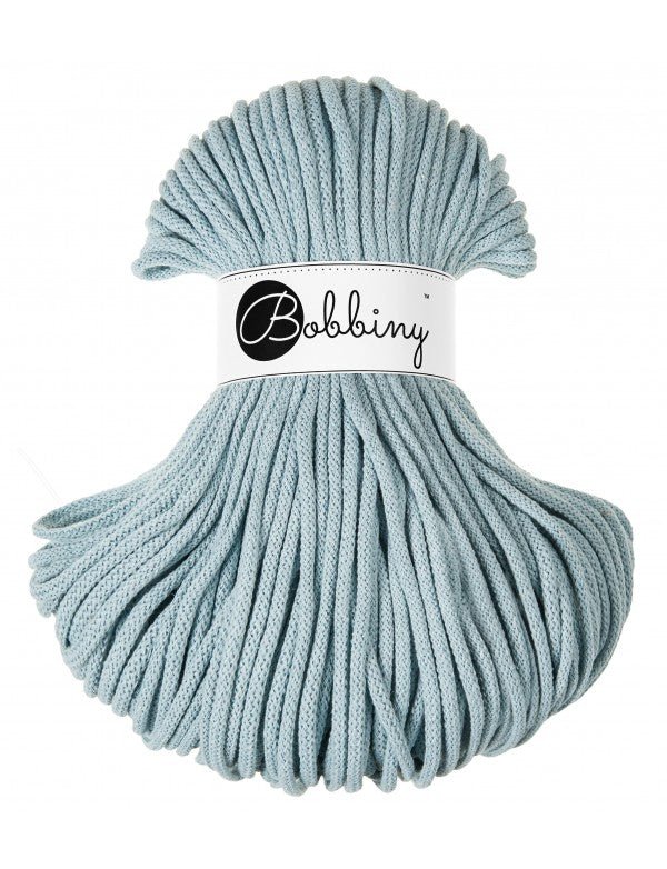 Bobbiny BRAIDED CORDS 5MM Premium Misty | Knitting yarn shop / dzijas veikals