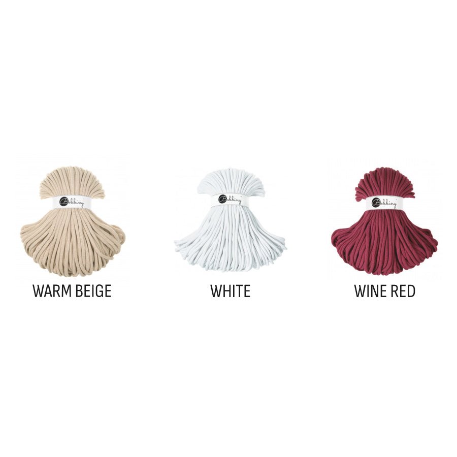 Bobbiny BRAIDED CORDS 9MM JUMBO Aloe | Knitting yarn shop / dzijas veikals