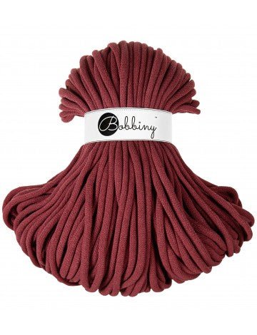 Bobbiny BRAIDED CORDS 9MM JUMBO Wild Rose | Knitting yarn shop / dzijas veikals