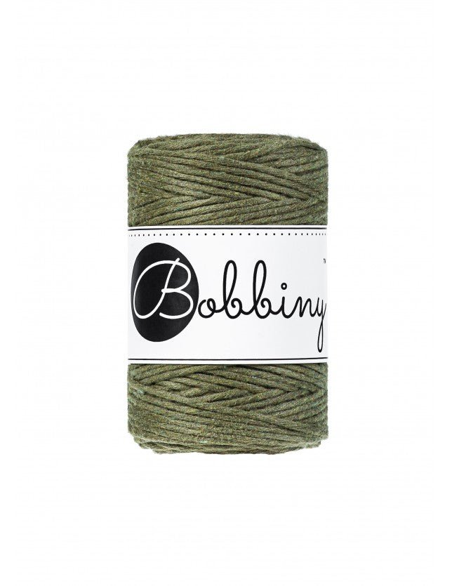 Bobbiny MACRAME CORDS 1,5MM Aloe | Knitting yarn shop / dzijas veikals