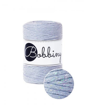 Bobbiny MACRAME CORDS 1,5MM Glossy Iris | Knitting yarn shop / dzijas veikals
