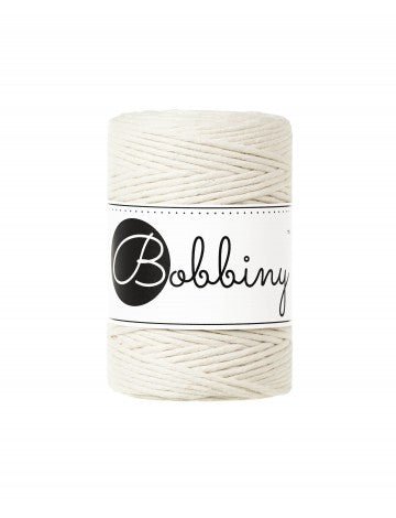 Bobbiny MACRAME CORDS 1,5MM Natural | Knitting yarn shop / dzijas veikals