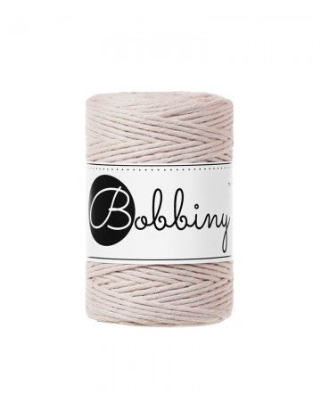 Bobbiny MACRAME CORDS 1,5MM Nude | Knitting yarn shop / dzijas veikals