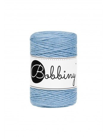 Bobbiny MACRAME CORDS 1,5MM Perfect blue | Knitting yarn shop / dzijas veikals