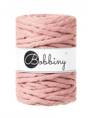 Bobbiny MACRAME CORDS 9MM Blush | Knitting yarn shop / dzijas veikals