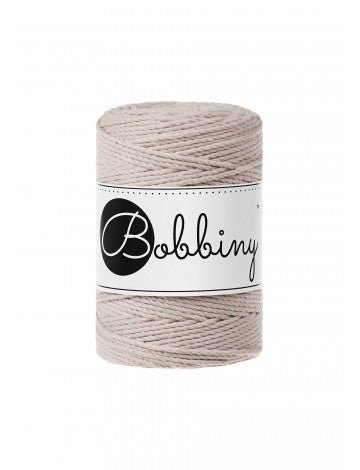 Bobbiny MACRAME ROPES 3PLY 1,5MM Nude Baby | Knitting yarn shop / dzijas veikals