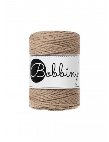 Bobbiny MACRAME ROPES 3PLY 1,5MM Sand Baby | Knitting yarn shop / dzijas veikals