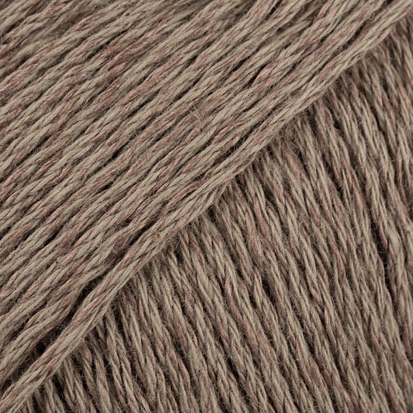 BOMULL - LIN UNI COLOUR 05 brown | Knitting yarn shop / dzijas veikals