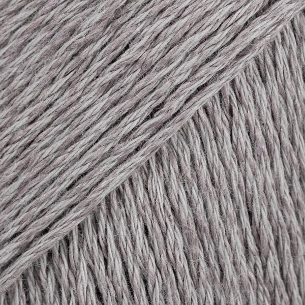 BOMULL - LIN UNI COLOUR 20 grey blue | Knitting yarn shop / dzijas veikals