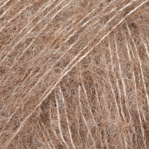 BRUSHED ALPACA SILK UNI COLOUR 05 beige | Knitting yarn shop / dzijas veikals