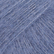 BRUSHED ALPACA SILK UNI COLOUR 13 denim blue | Knitting yarn shop / dzijas veikals