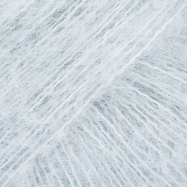 BRUSHED ALPACA SILK UNI COLOUR 14 morning mist | Knitting yarn shop / dzijas veikals
