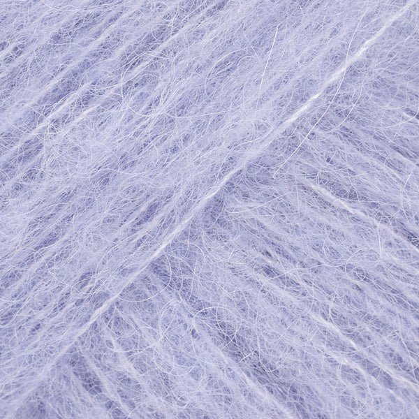 BRUSHED ALPACA SILK UNI COLOUR 17 light lavender | Knitting yarn shop / dzijas veikals