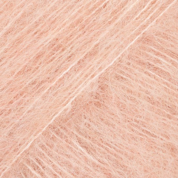 BRUSHED ALPACA SILK UNI COLOUR 20 pink sand | Knitting yarn shop / dzijas veikals